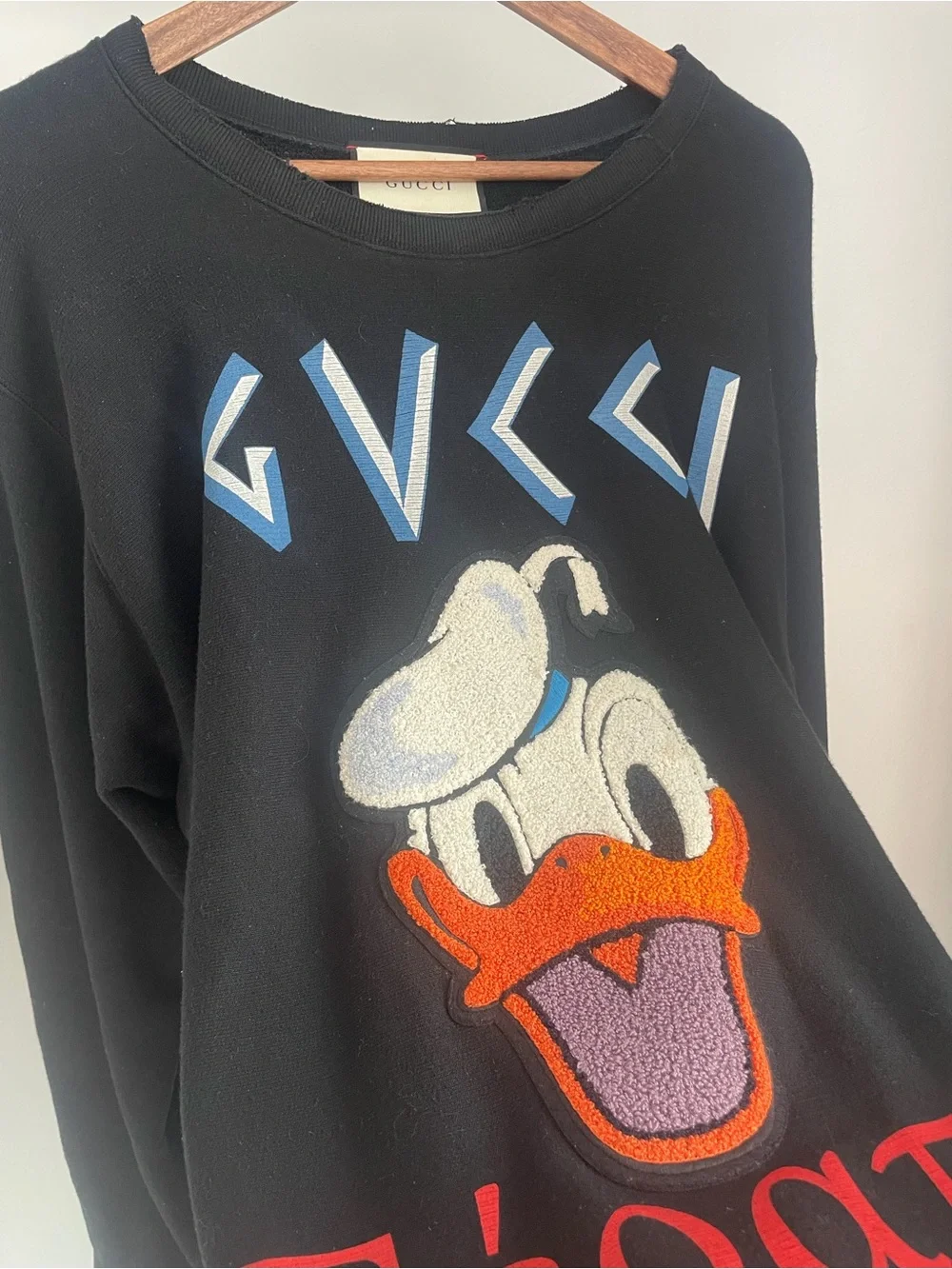 Gucci SS2017 Donald Duck Sweatshirt